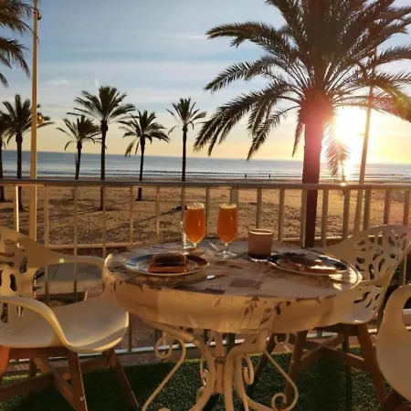 Apartment Nuevo, Primerisima Linea Con Wifi Y Parking Gratis En Playa San Antonio Cullera